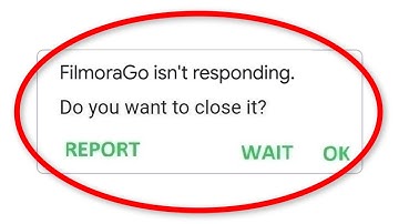 How To Fix FilmoraGo Isn