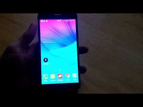 Samsung Galaxy Note 4 - How to turn flashlight on / off