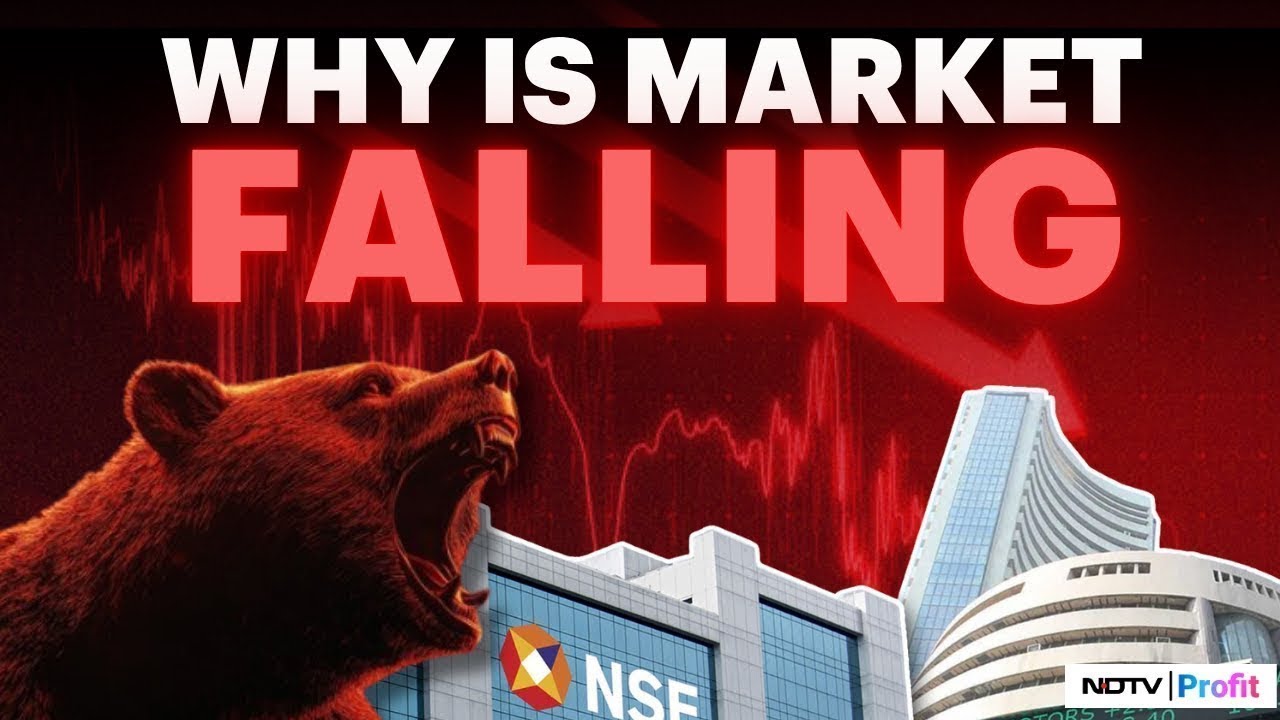 Markets Crash Live : Sensex Over 760 Points Down, Nifty 50 Hits Day's Low | Watch Now