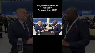 Abdoulaye Kourouma remet la #France à sa place au sommet des #BRICS Regardez jusqu’à la fin