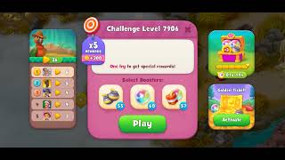 Unsuccessful Attempt - Stage 7906 - Gardenascapes