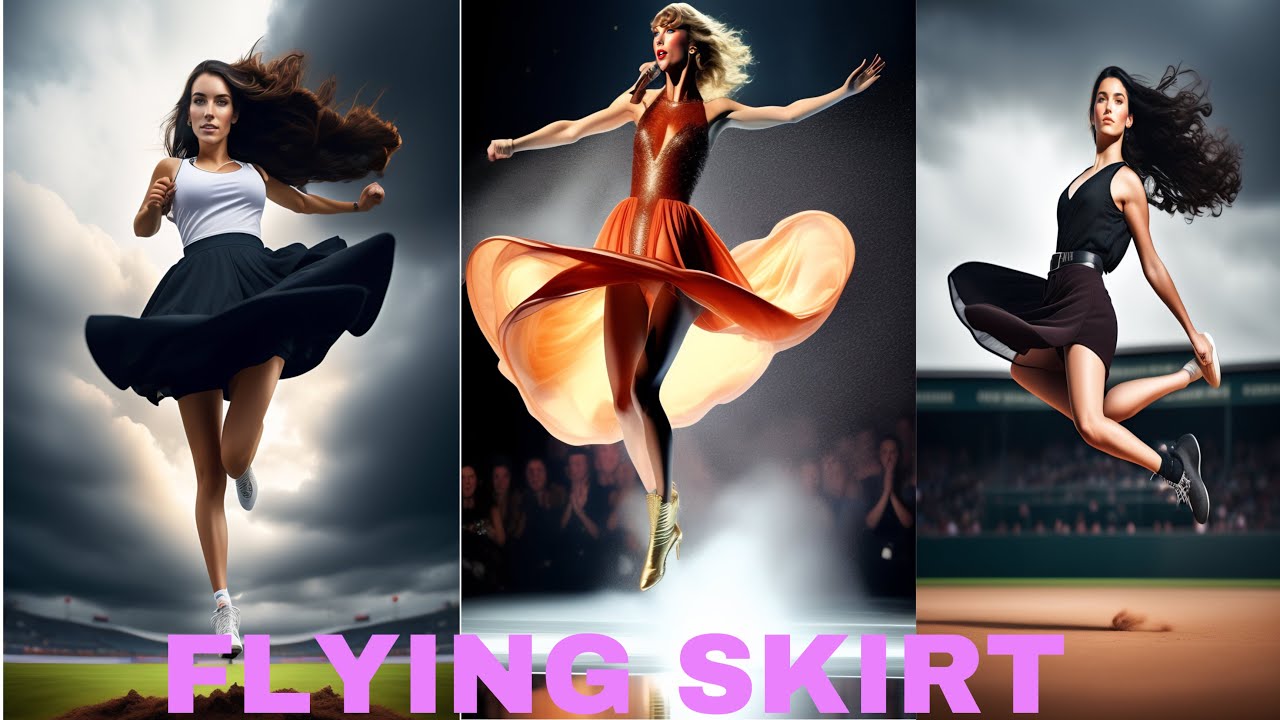 AI ART LOOKBOOK Beautiful Girl Flying SKIRT 9 YouTube ai-art-lookbook-beautiful-girl-flying-skirt-9-youtube