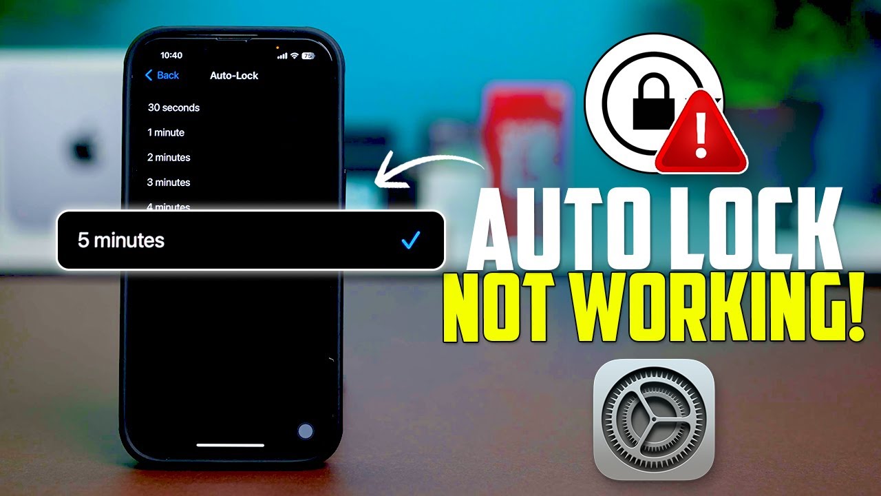 Fix Auto Lock Time Setting Not Working on iPhone | iPhone Screen ...