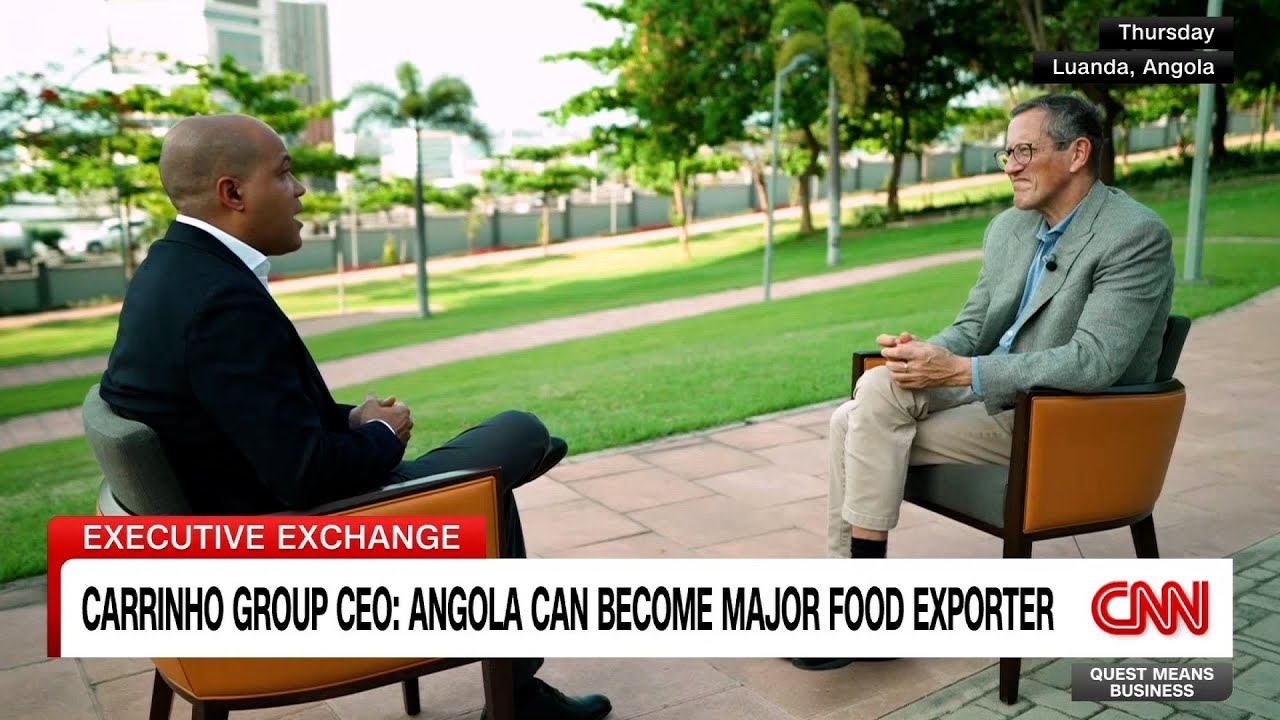 Still from Nelson Carrinho on Angola's Potential as a Food Exporter