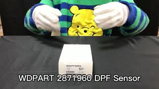 2871960 4984187 DPF Differential Pressure Sensor for Cummins