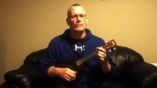 Video thumbnail of ""America" by Simon and Garfunkel - ukulele cover"