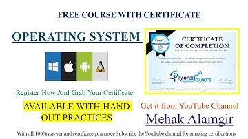 Itronix Solutions Quiz on Operating System | Itronix Solutions Quiz Certification