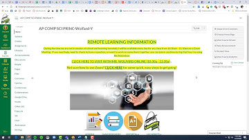 Link Zoom Office Hours to Canvas Homepage