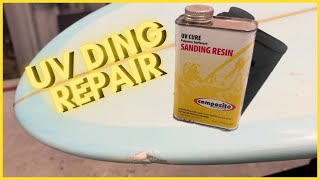 Surfboard repairs in a hurry