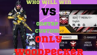 Free Fire Custom Game Play One Tap Challenge Nahid Tech Sports Headshoot Mobile Woodpecker