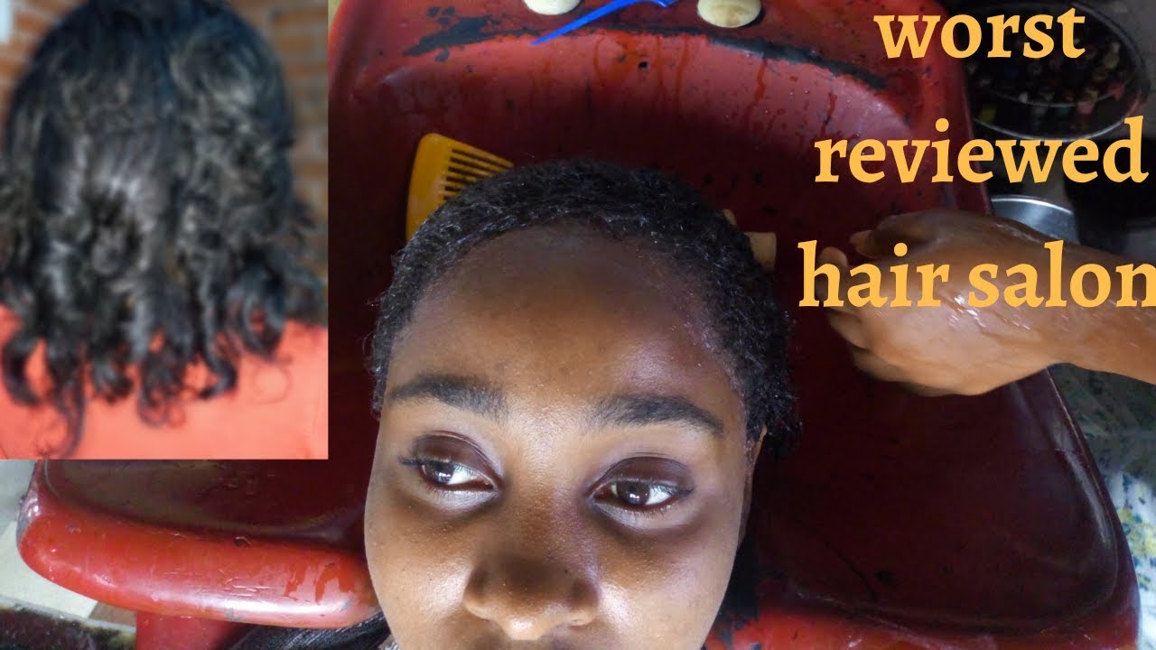 I WENT TO THE WORST REVIEWED HAIR SALON IN NIGERIA 2019 | VLOGMAS DAY 9 | worst rated hair salon