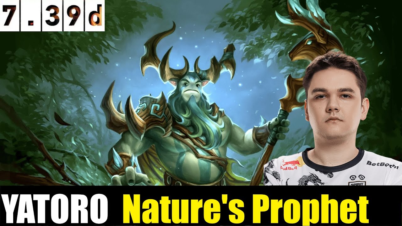 🤯YATORO [Nature's Prophet] CARRY 7.39D- DOTA 2 HIGHEST MMR 