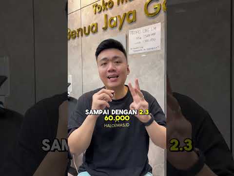 Update Harga Emas 18 Juni 2026 0.5gr - 10gr (Antam RM Mulus) Toko Mas Benua Jaya Gold & Haloemas.id