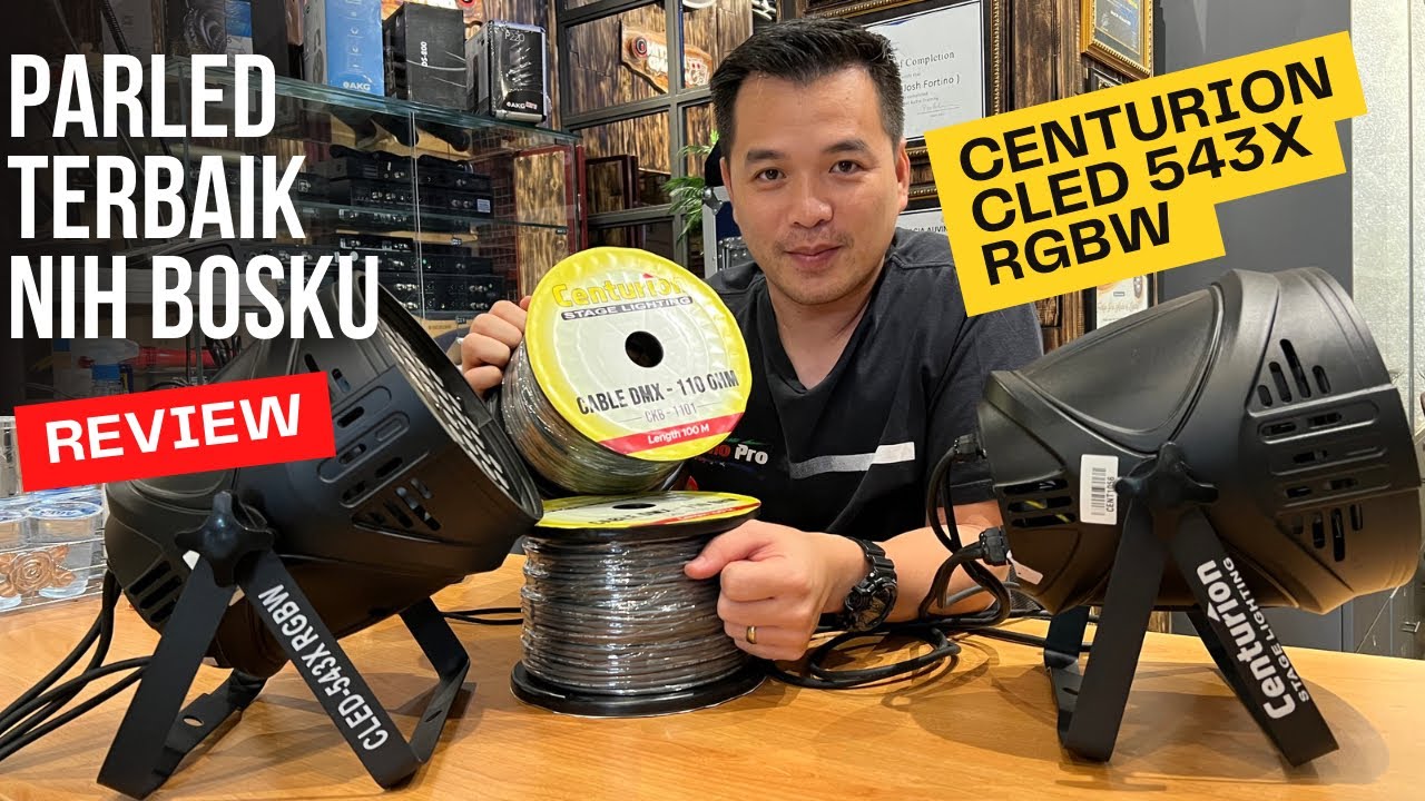 Lighting Parled Terbaik dari Centurion CLED 543X RGBW lighting YouTube