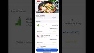Planeación de menú en la app de Avena screenshot 2