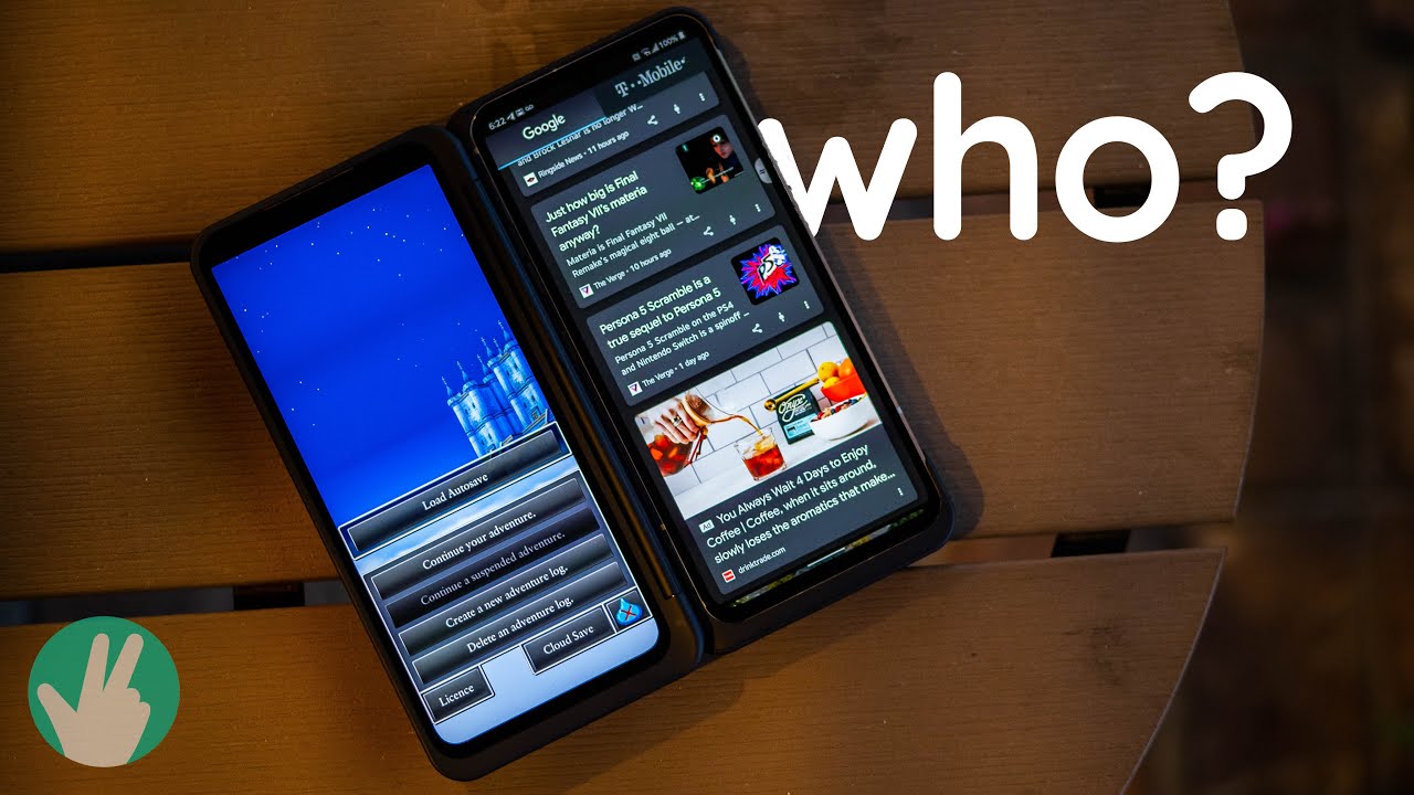 Who is the LG Dual Screen for? YouTube