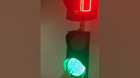 200mm full ball traffic light with countdown timer  RG