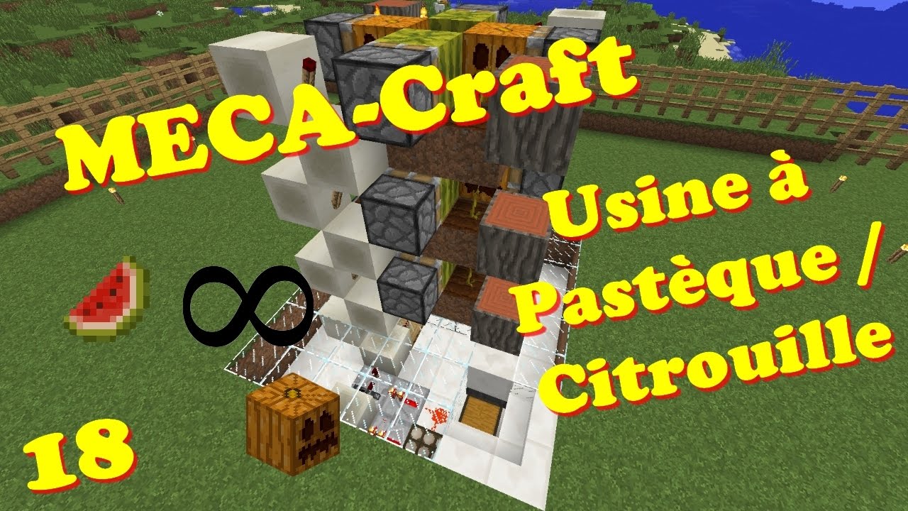 MECA-Craft : Usine à citrouille & pastèque 100% autonome et compacte [1