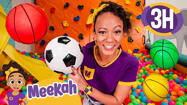 Meekahs Playground Bouncy Ball Games! | Educational Videos for Kids | Blippi and Meekah Kids TV