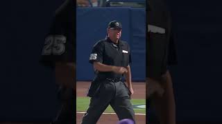 Umpire needed to calm the pitcher down😅