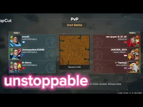 Aow3 3 Vs 3 Erez33 Dr Henry UnstoppableLEGEND Unstoppable