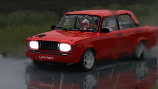 Lada 2107 P12, Street Tires , Kurd-Lengyel Rainy Test