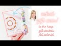 CUTEST GIFT EVER!  HOW TO MAKE KIMBERBELL HEARTFELT POCKETS FROM START TO FINISH | IN THE HOOP GIFT