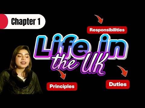 British  Citizenship Test Life in the UK Chapter 1