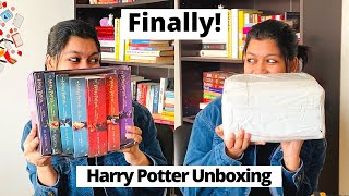 Best UNBOXING of THE HARRY POTTER BOX SET! | Unboxing COMPLETE HARRY POTTER COLLECTION |Libro Review