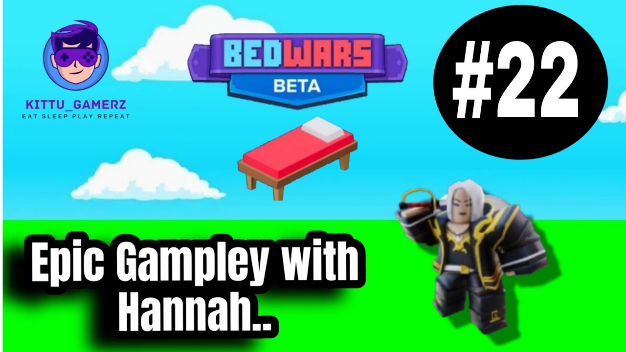 Epic Gameplay with Hannah kit in Roblox Bedwars 22 YouTube