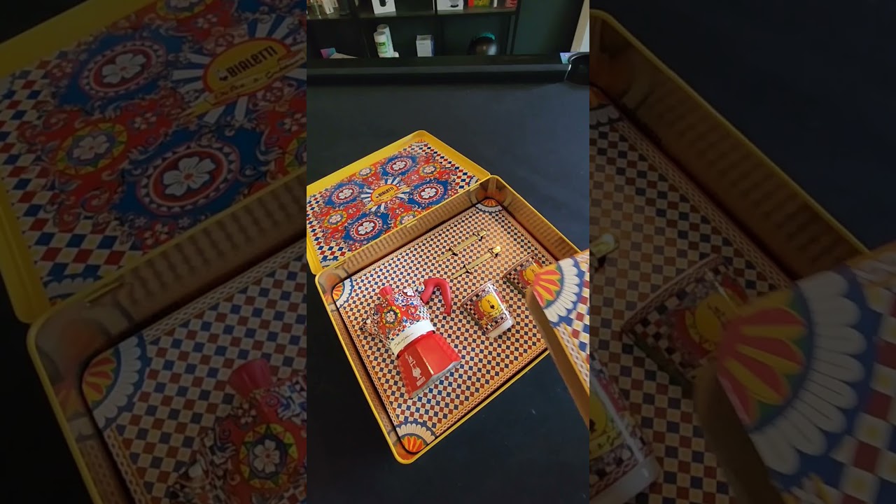 Dolce & Gabbana X Bialetti Mokapot Collaboration 