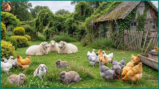 Quiet Farm Ambience — Remote Countryside Abandoned Garden and Relaxing Animal Life screenshot 5