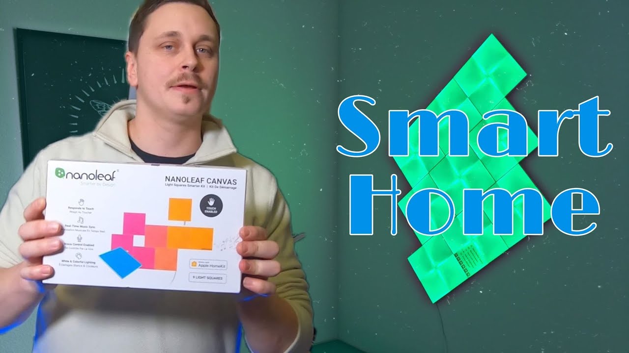 Nanoleaf Canvas Smart Lighting For Your Smart Home - YouTube