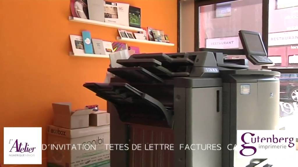 Atelier Numérique Nîmois / Imprimerie Gutenberg