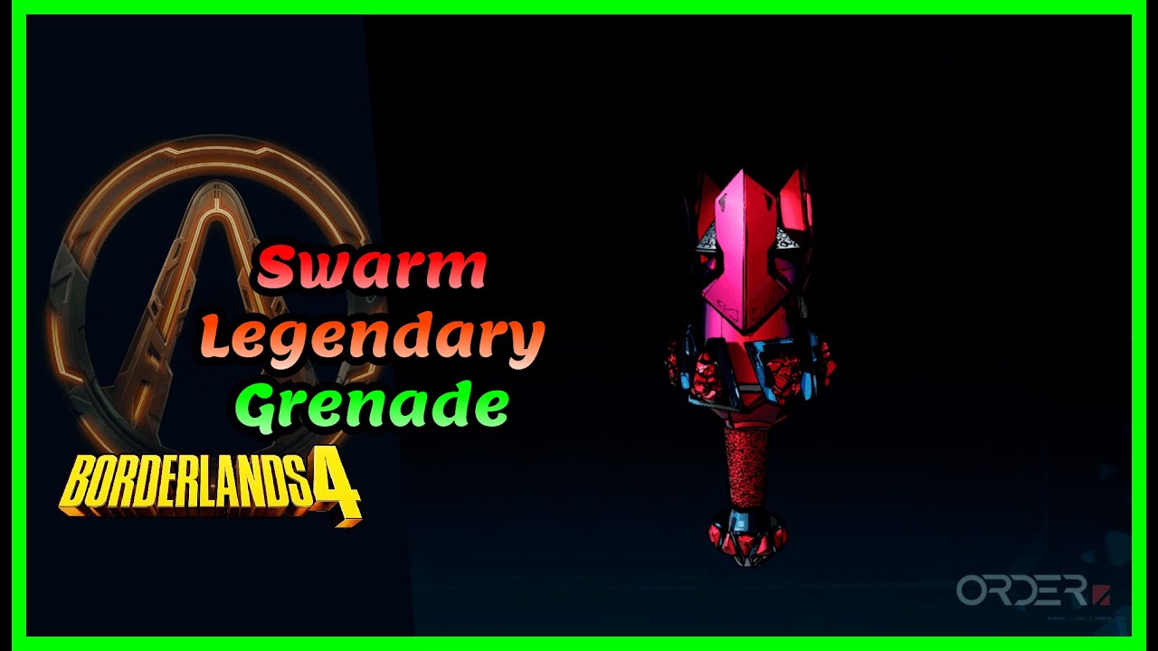 Swarm Legendary Grenade Borderlands 4 YouTube