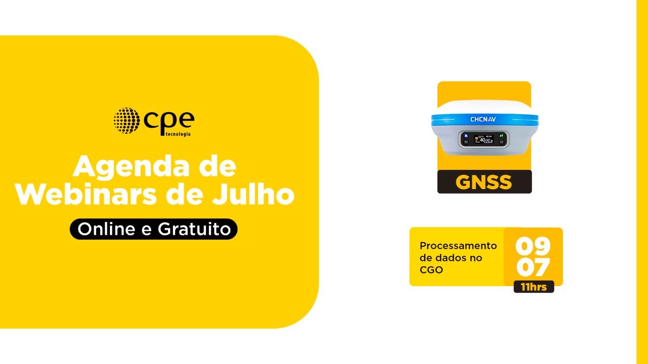 WEBINAR CPE |  Processamento de dados no CGO