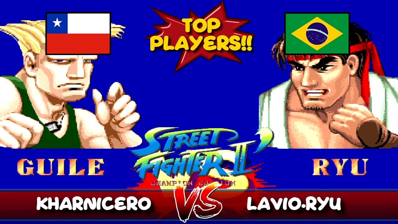 [TOP PLAYERS SF II CE FT5] KHARNICERO (Chi) vs LigaBR Flavio.Ryu (Bra)