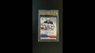 2015 SP Authentic Future Watch Connor McDavid ROOKIE AUTO /999 #226 BGS 10