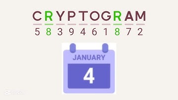 Cryptogram Daily Challenge january 4 2025 - 