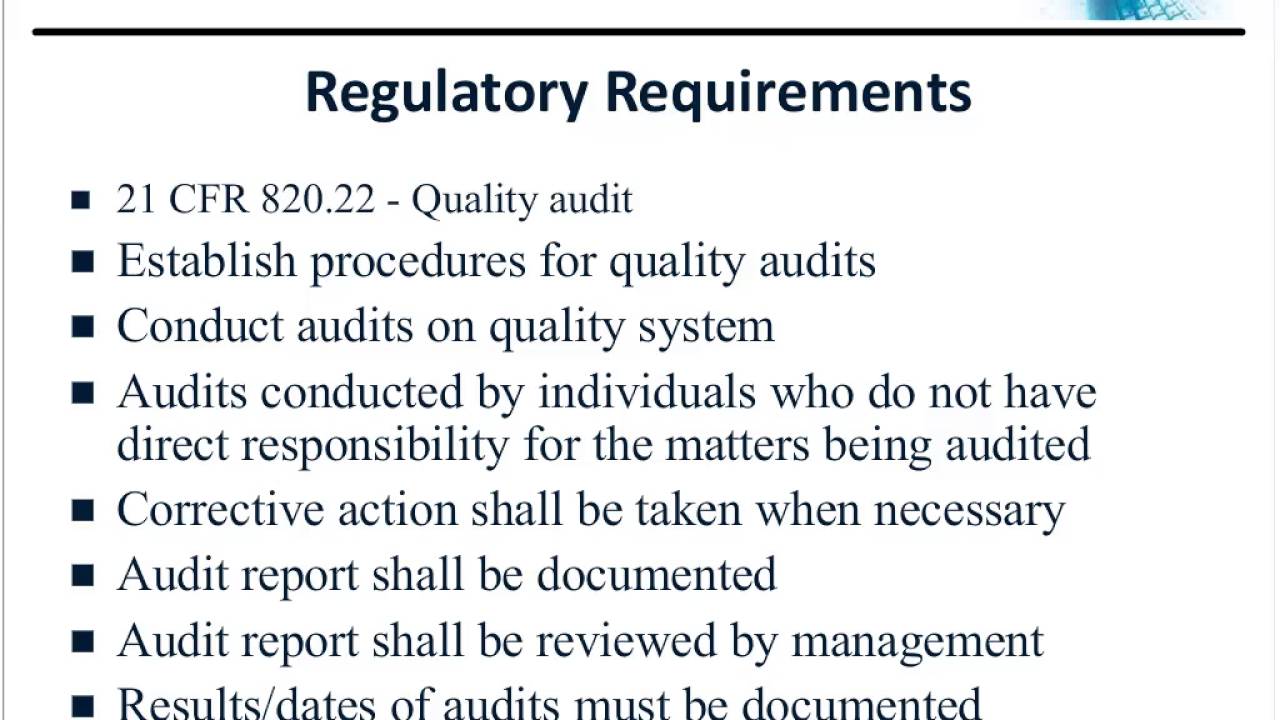 Supplier and Internal Auditing - YouTube