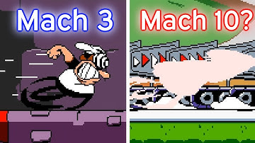 Pizza Tower, but Peppino Goes Mach 10?! [Pizza Tower AFOM Mods Gameplay]