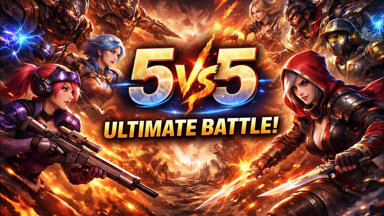 “Fast-paced 5v5 MOBA ⚔️Har match naya challenge, har hero ek kahani!”😎 Cool Hinglish Part 3