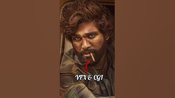 Behind the scenes of Pushpa The Magic of VFX & CGI 😱🤯😱#pushpa #short