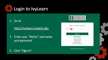 Getting Started with IvyLearn for Students Summer 2018