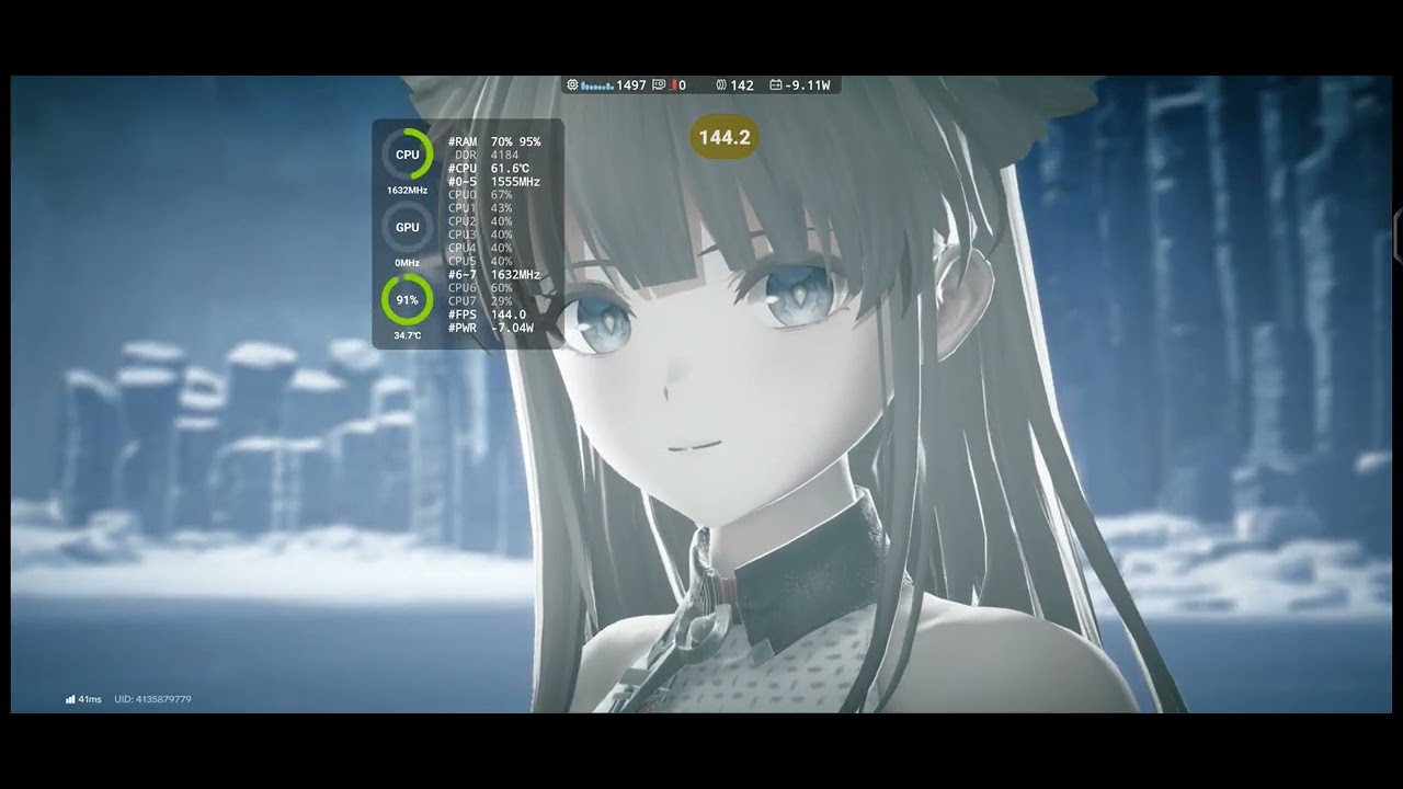 iqoo 15 Arknights Endfield Very High setting 60fps | 144fps Gameplay 16GB/1TB