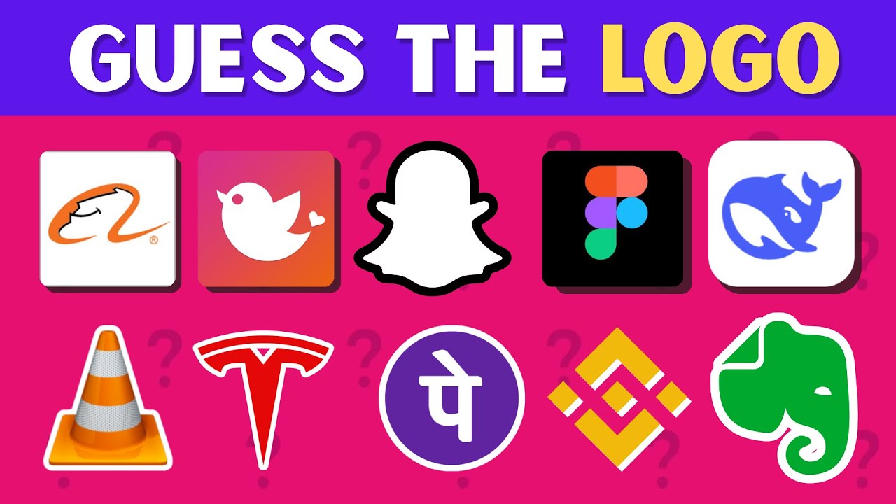 Amazing Logo Trivia Can You Guess the LOGO in Just 5 Seconds | Amazing LOGO Quiz Challenge ...
