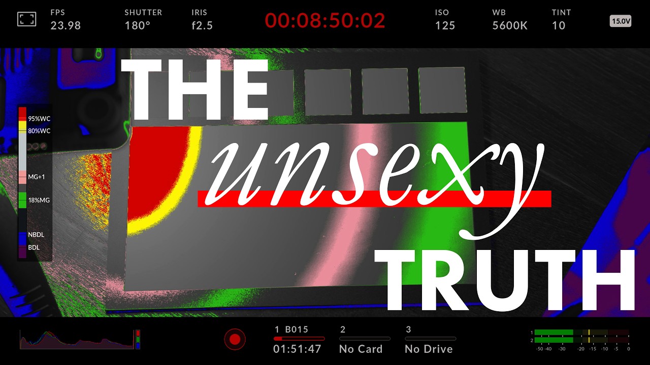The Unsexy Truth About ISO, False Color, and Zebras
