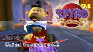 Spyro: Enter the Dragonfly | pt.2  Dragonfly Dojo | No commentary