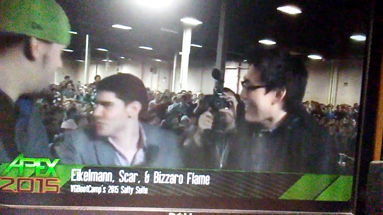 Bizzarro Flame is such a savage to Eikelmann