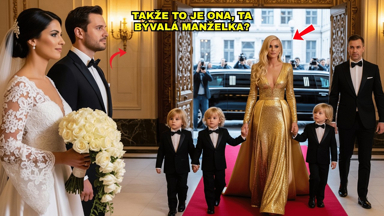 BÝVALÝ MANŽEL MĚ POZVAL, ABY MĚ PONÍŽIL, PŘIJELA JSEM LIMUZÍNOU S MANŽELEM MILIARDÁŘEM A 3 DĚTMI...